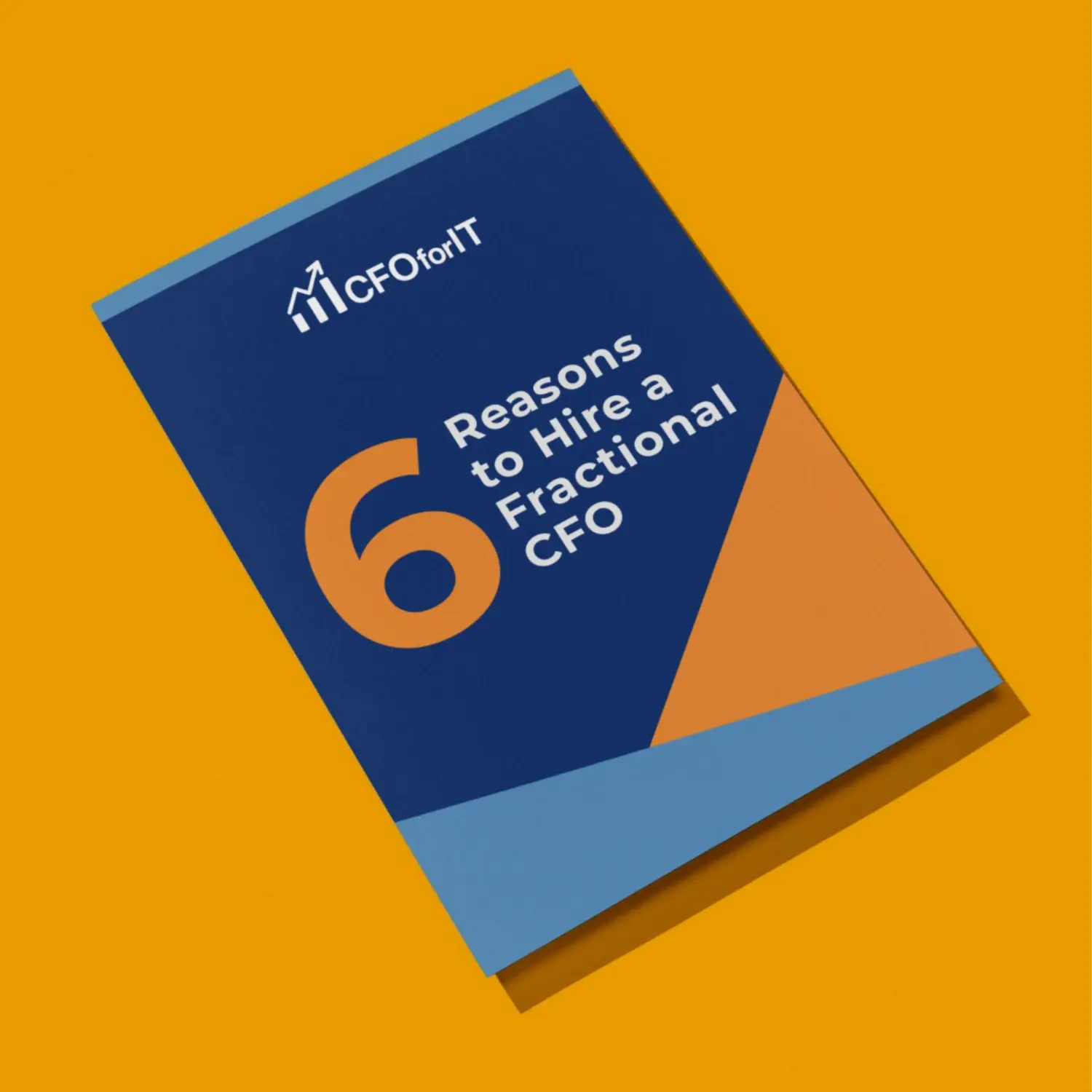 6 Reasons Hire FCFO Mockup orange background