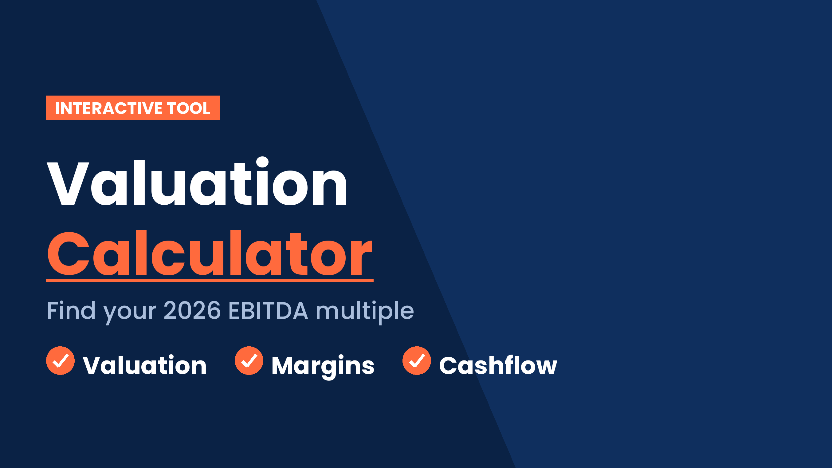 Valuation calculator - M&A / Valuation