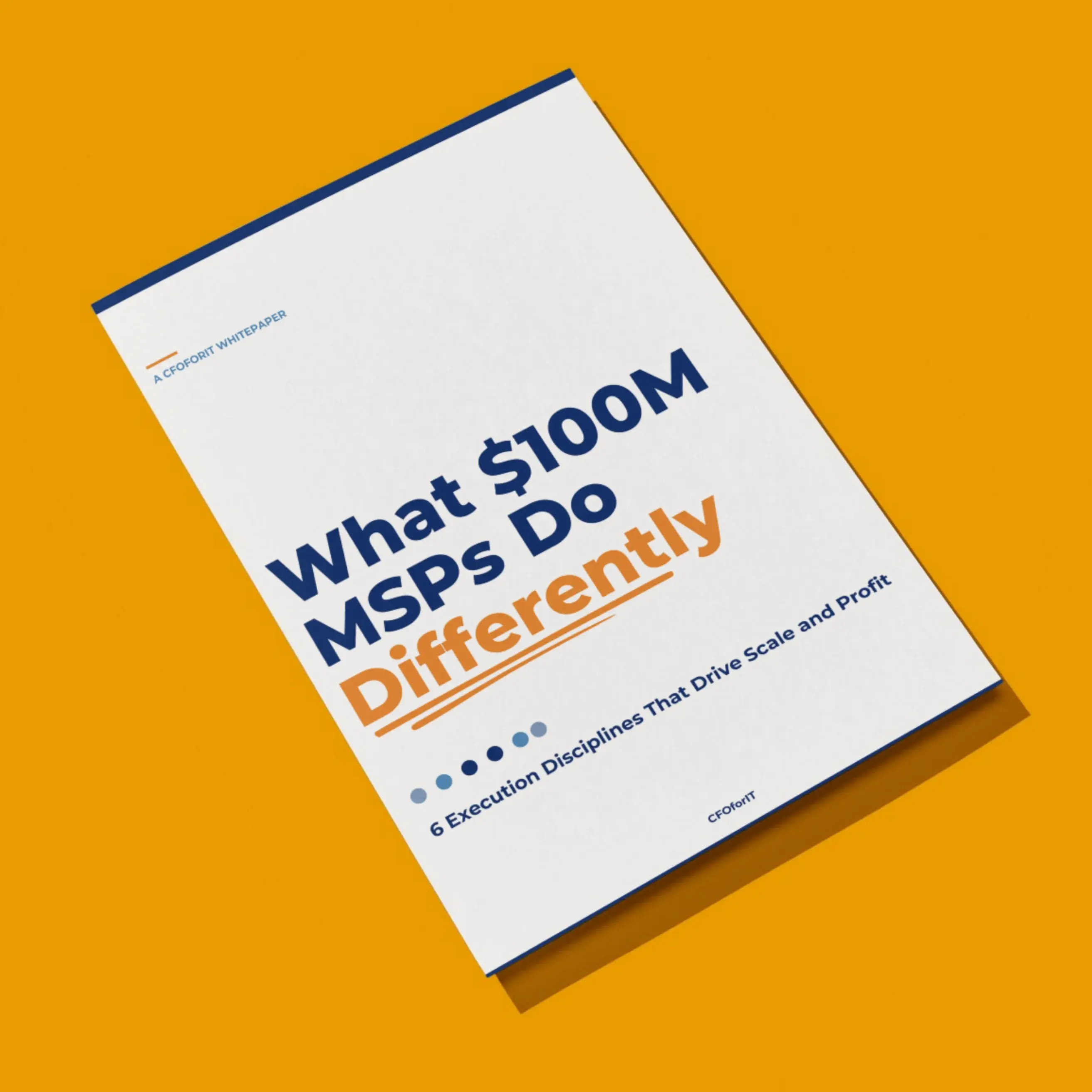 what 100m MSP do differently mockup orange